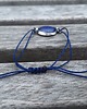 bransoletki wire wrapping Lapis lazuli na lato - bransoletka sznurkowa 2