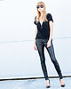 t-shirt damskie top dwustronny cupro 1