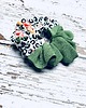 gumki do włosów Pela' SCRUNCHIE "Pretty" zielona 1