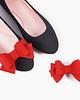 klipsy do butów Klipsy do butów Coquet - Kokardy Style / Red 1