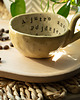 filiżanki Ceramiczna filiżanka espresso handmade z napisem 1