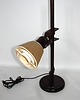 lampy stołowe Lampa stołowa, Szwecja GB Solbackens Svarveri, lata 70 1