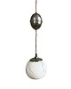 lampy wiszące Lampa wisząca, chromowana New look Elektroinstala Dě 8