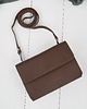 kopertówki Mała torebka damska skórzana kopertówka 2w1 brązowa AY-21-BR 3