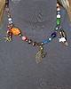 chokery Eklektyczny naszyjnik boho i vintage jedność w różnorodności mix-unikat 1