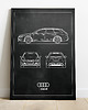 plakaty Plakat Legendy Motoryzacji - Audi RS6 1