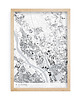 plakaty Plakat Białołęka - mapa dzielnicy 1