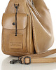 torby na ramię Luksusowa torebka kuferek na ramię skóra naturalna MARCO MAZZINI beżowa 9