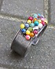 bransoletki wire wrapping Cukiereczki - bransoletka regulowana 3