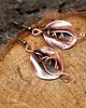 kolczyki wire wrapping Kalie miedzianki 2