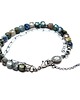 bransoletki wire wrapping Denim jeans vol. 5 - bransoletka 1