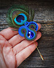 broszki Peacock Eye- broszka soutache 5