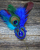 broszki Peacock Eye- broszka soutache 1