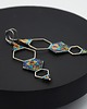 kolczyki - inne Geometric wings earth color 1