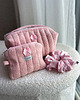 kosmetyczki Zestaw Kosmetyczka & Portfelik & Scrunchie Soft Blush 1