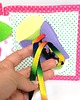 książeczki dla dzieci Quiet Book książeczka sensoryczna manipulacyjna Pink Flamingo Bejbik 7
