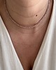 chokery Choker z kamieni naturalnych kocie oko BEZ 1