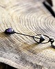 wisiory Magiczna grzybowa mała metalowa zawieszka w stylu boho inspirowana lasem 7