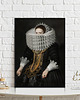 plakaty Plakat Dama w koronkach 1