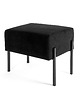 pufy do siedzenia Puf prostokąt - czarny 1