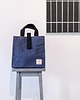 woreczki wielorazowe Lunch bag - Torba na lunch - wegańska skóra - Navy Blue 3