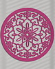dekoracje - na ścianę DEKORACYJNY PANEL AŻUROWY, LAUSANNE, DEKORACJA ŚCIENNA 3D, ORNAMENT,60 cm, RÓ 4