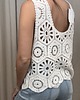 bluzki - inne Ażurowy top Beige 3