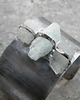 bransoletki wire wrapping (zamówienie) Surowe akwamaryny    - BRANSOLETA MANKIET - CUFF 2