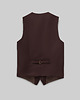 marynarki męskie Kamizelka do zestawu brione bordo slim fit 3