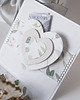 kartki scrapbooking 25 rocznica ślubu, srebrne gody, exploding box, kartka 3d 6