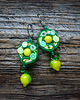 kolczyki soutache Cytrusowe  letnie kolczyki soutache 4