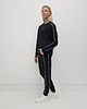 komplety damskie Sabela minimalistyczny komplet z lamówkami - Black 3