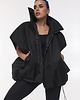kamizelki damskie Kamizelka bomber oversize czarna 1
