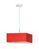 lampy wiszące Żyrandol wiszący do salonu z abażurem BOGOTA 3