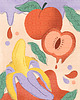 puzzle dla dzieci Muno Puzzle "Fruity" by Ola Kryngiert 500 el. w ozdobnej tubie 1