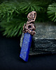 wisiory Wisiorek wire wrapping z lapis lazuli 3