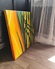 obrazy Obraz ręcznie malowany na płótnie 60 x 60 cm - Dżungla 8
