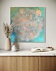 obrazy Obraz strukturalny Mandala 90x90 1