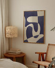 plakaty Zestaw trzech plakatów violet abstract 6