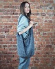 torby XXL Boogi Bag niebieska  torba hobo w stylu boho 5