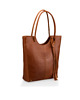 torby XXL Torba shopper brązowa 1