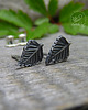 kolczyki wire wrapping Listeczkowo vol.IV 4