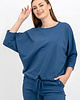 bluza bez kaptura damska Bluza ,,VERONA"  denim 1