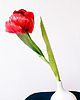 dodatki - różne Papierowy tulipan - czerwony - realistyczny 2