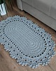 dywany Dywan owalny szydełkowy ze sznurka 55cmx90cm 5