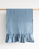 fartuchy kuchenne Ręcznik kuchenny lniany DUSTY BLUE 1