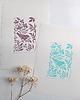grafiki i ilustracje Linoryt - Wiosenne Zachody 4
