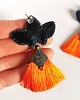kolczyki soutache Nenuphar Bindi 3