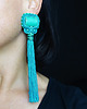 kolczyki soutache Turkus- kolczyki sutasz z chwostami 2