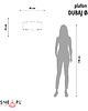 plafony Miedziana lampa sufitowa do sypialni 40 cm DUBAJ MIRROR 3